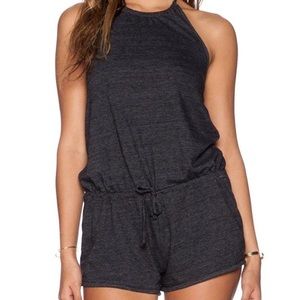 Chaser Brand HALTER DRAPE ROMPER